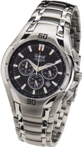 Ruhla Gardé Germany Chrono 73130 Chronograph for Him Titanium Case Ruhla Gardé Germany Chrono 73130 Chronograph for Him Titanium Case