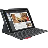 Logitech Type+ Protective Case with Integrated Keyboard for iPad Air 2, Black - Smooth Surface (920-006912)