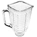 Kitchen & Housewares : 5 cup glass square top blender jar, fits Oster & Osterizer.