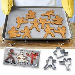NINJABREAD MEN - they're cut out for action
