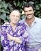 Frank Sinatra & Tom Selleck on Magnum, P.I. 8x10 Image