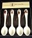 Kitchen & Housewares : Hot Chocolate Spoons by BIA Cordon Bleu - Set of 4