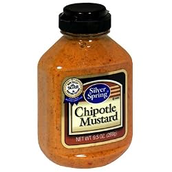 Silver Springs Mustard, Chipotle, 9.5-Ounce Squeeze Bottles (Pack of 9)