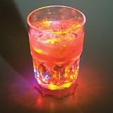 Flashing Light Cocktail Glass in Gift Box