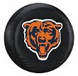 Chicago Bears Black Tire Cover - Standard Size