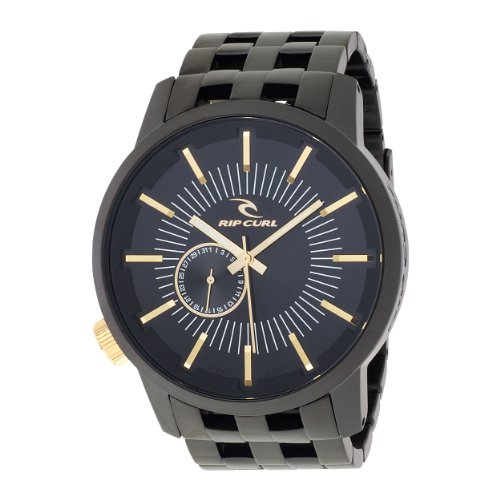 Rip Curl Mens A2221-MGL Detroit Stainless Steel Midnight Gold Watch