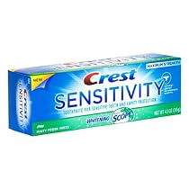 Crest Sensitivity Whitening W/Scope 4.1-Ounce Tubes (Pack of 4)