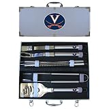 Virginia Cavaliers 8pc. BBQ Set w/Case - NCAA College Athletics - Fan Shop Sports Team Merchandise