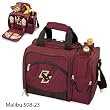 Boston College Eagles Malibu Insulated Picnic Shoulder Pack/Bag - Burgundy w/Digital Print