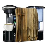 Produkt-Bild: YOUNiiK Styling Skin Designfolie f&uuml;r Bosch Tassimo TAS 40 / 42 / 65 / 85 (Lieferumfang = Designfolie Linke Seite) - Holz Plank