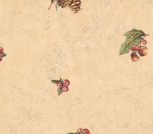 Leaf Acorn Wallpaper (WL5585L)