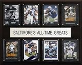 NFL Baltimore Ravens All-Time Greats Plaque