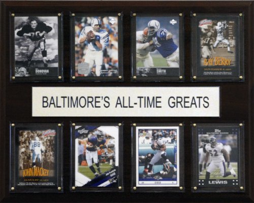 NFL Baltimore Ravens All-Time Greats Plaque
