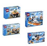 Review LEGO  / Lego City Coast Guard 7736 - 7737 - 7738 - 7739