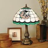 North Dakota Fighting Sioux Tiffany Stained Glass Table Lamp