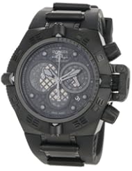 Watch: Invicta Mens 0520 Subaqua Noma IV Collection Chronograph Midsize Black Polyurethane Watch - Invicta