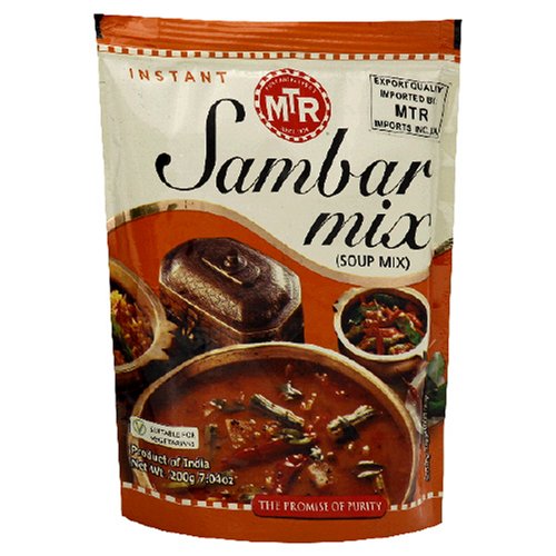 MTR Sambar Instant Dry Mix, 7.04-Ounce pouch (Pack of 30) by MTR