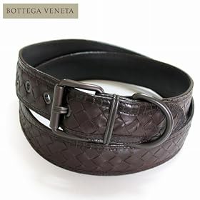 BOTTEGA VENETA�@�{�b�e�K�E���F�l�^�@�x���g�@�J�[�t�~���U�[�h�@�_�[�N�u���E���@�y145449 V4658 2040�z�@�T�C�Y110cm