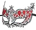 Masquerade Mask Metal Venetian Pretty Party Evening Prom Mask