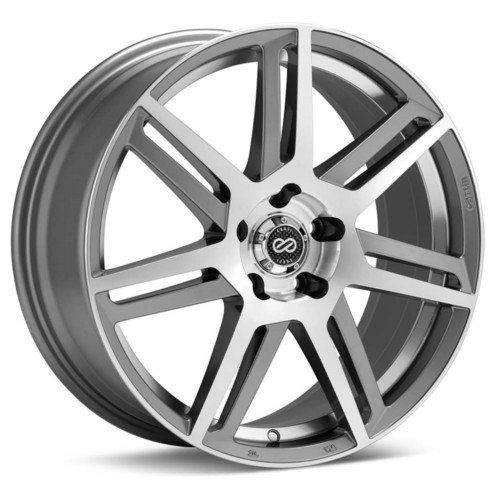 Enkei Aletta Gunmetal Machine (17x7.5 +45 5x114.3) 