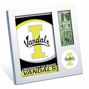 NCAA Idaho Vandals Digital Desk Clock