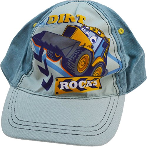 My 1st JCB Childrens/Kids Boys Dirt Rocks Baseball Cap (1-2 Years) (Blue/Yellow)
