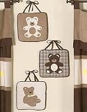 Chocolate Teddy Bear Wall Hanging Accessories by JoJo Designs