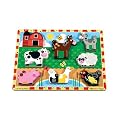 Melissa & Doug Chunky Wooden Farm Puzzle