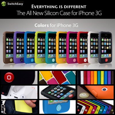 SwitchEasy Colors for iPhone 3G/Crimson - Special Pack (PleiadesDirect限定品)