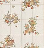 Brewster 425-6050 Kitchen & Bath Resource Volume II Wallpaper, 20.5-Inch x 396-Inch, White [並行輸入品]