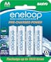 Sanyo NEW 1500 eneloop 8 Pack AA Ni-MH Pre-Charged Rechargeable Batteries