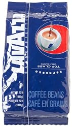 Lavazza Top Class Espresso Whole Bean Coffee, 2.2-Pound Bag