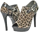 Blossom Miu-3 Grey Leopard Women Boot