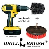 Combo Drill Brush Cordless Drill Power Scrubber