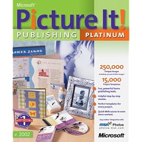 Microsoft Picture It! Publishing Platinum 2002 [Old Version]