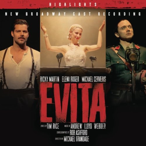 EVITA Cast Recording will get Highlights version (Tracklisting)