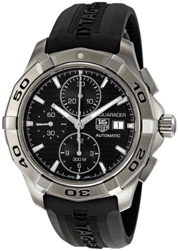 TAG Heuer Men's CAP2110.FT6028 Aquaracer Black Chronograph Dial Watch