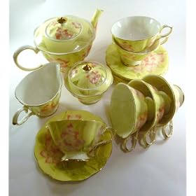 Kira Fine Bone China 15 pc. tea set