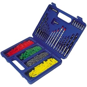 Draper 37054 Drill And Wall Plug Set