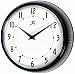Retro Black Metal Wall Clock