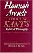 Lectures on Kant's Political Philosophy
