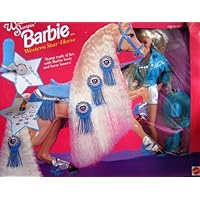 Western Stampin' Barbie with Western Star Horse
