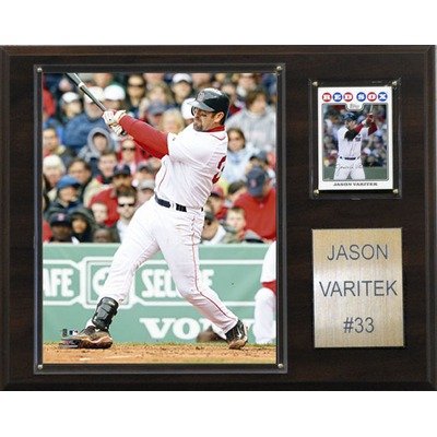 MLB Boston Red Sox Jason Varitek Player Plaque