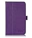 [Corner Protection] ASUS MeMo Pad 7 ME 176CX Case Cover, FYY Premium Soft Folio Leather Case for ASUS MeMo Pad 7 ME 176CX Purple (With Auto Wake/Sleep Feature)