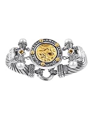 18K Gold & Sterling Silver Bracelet