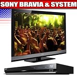 Sony Bravia EX700 Series 52-Inch LED HDTV, Black + Sony BDP-S470 Blu-ray Disc Player