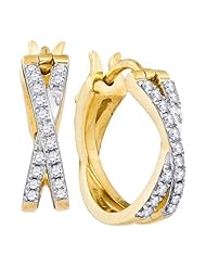 0.37CTW-DIA FASHION HOOPS