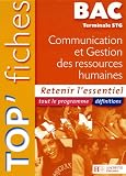 Top Fiches Bac Tle STG Communication et Gestion des ressources humaines