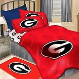 NCAA Georgia Bulldogs Licensed Queen Bed Set