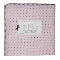 Swaddle Designs Ultimate Receiving Blanket - Pink/ Brown Polka-Dots